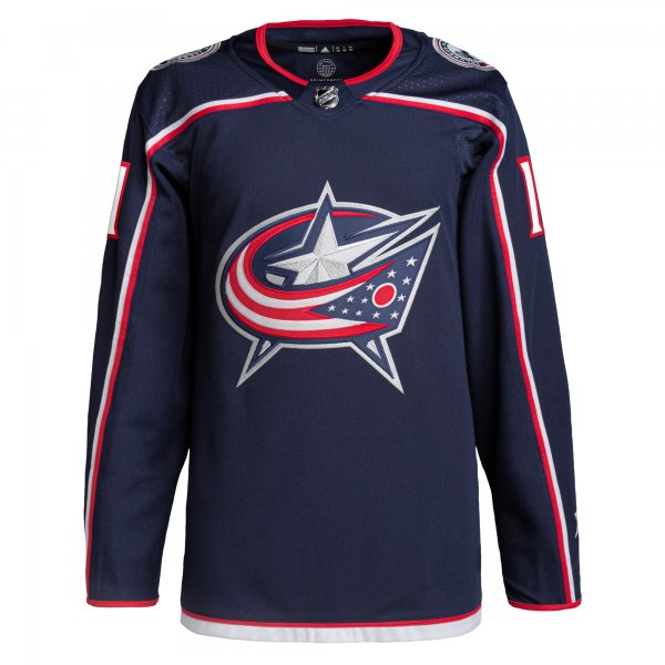 Men's Columbus Blue Jackets Adam Fantilli adidas Navy Home Primegreen Pro Player Jersey