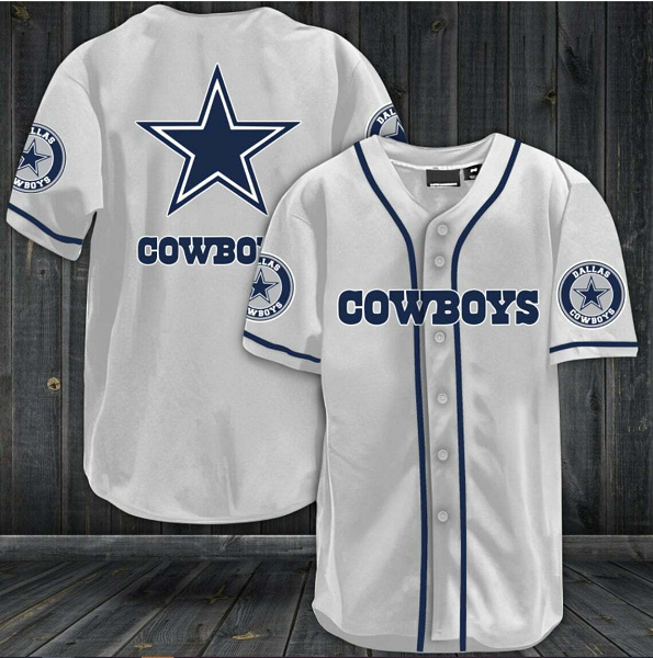 Dallas Cowboys NFL Stitched Fashion Baseball Legend Jersey