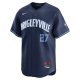 Men's Chicago Cubs Seiya Suzuki Nike Navy City Connect Limited Player Jersey