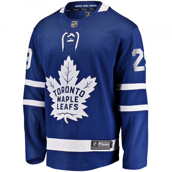 Men's Toronto Maple Leafs Pontus Holmberg Fanatics Blue Home Premier Breakaway Player Jersey