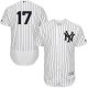 New York Yankees #17 Matt Holliday White Strip Flexbase Collection Stitched MLB Jersey