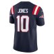 Men's New England Patriots Mac Jones Nike Navy Vapor F.U.S.E. Limited Jersey