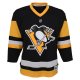 Youth Pittsburgh Penguins Black Home Premier Custom Jersey