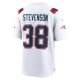 Men's New England Patriots Rhamondre Stevenson Nike White Game Player Jersey