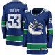 Women's Vancouver Canucks Teddy Blueger Fanatics Blue Home Breakaway Player Jersey