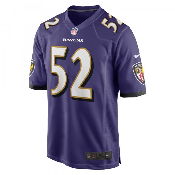 Men's Baltimore Ravens Ray Lewis Nike Purple Retired Player Jersey