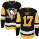 Adidas Pittsburgh Penguins #17 Bryan Rust Black Home Stitched NHL Jersey