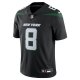 Men's New York Jets Aaron Rodgers Nike Black  Vapor Untouchable Limited Jersey