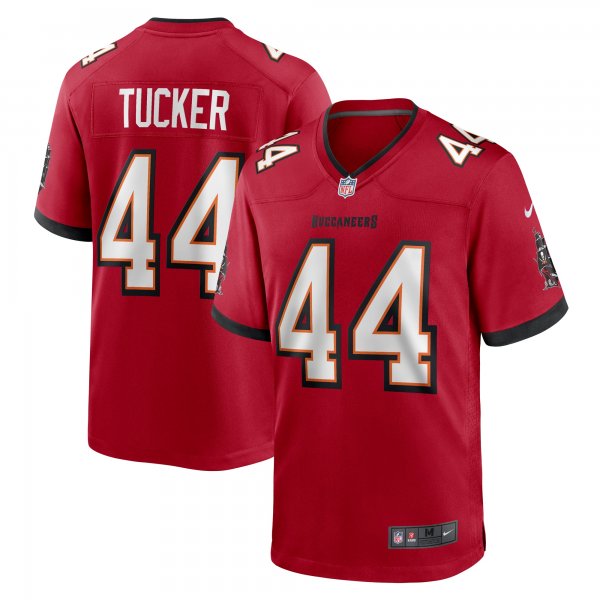 Men's Tampa Bay Buccaneers Sean Tucker Nike  Red  Game Jersey