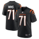 Men's Cincinnati Bengals #71 Amarius Mims Nike Black 2024 NFL Draft First Round Pick Player Limited Jersey