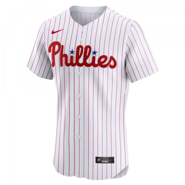 Men's Philadelphia Phillies Nike White Home Elite Custom Jersey