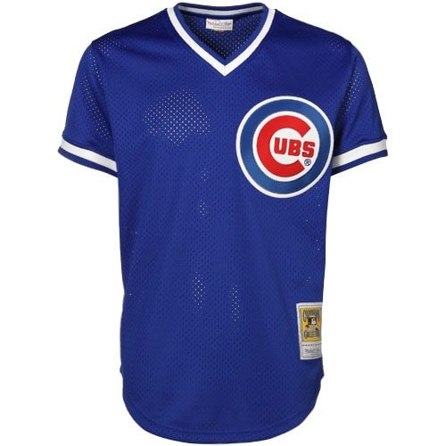 Mitchell & Ness Ryne Sandberg Chicago Cubs Cooperstown Collection Throwback Replica Jersey - Royal Blue