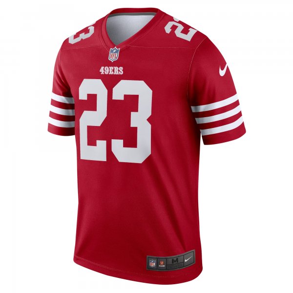 Men's San Francisco 49ers Christian McCaffrey Nike Scarlet Legend Jersey