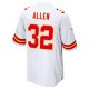 Men's Kansas City Chiefs Marcus Allen Nike White Retired Player Game Jersey