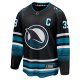 Men's San Jose Sharks Logan Couture Fanatics Black Alternate Premier Breakaway Player Jersey