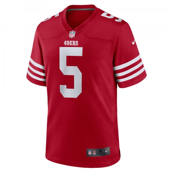 Men's San Francisco 49ers Randy Gregory Nike  Scarlet  Game Jersey