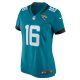 Women's Jacksonville Jaguars Trevor Lawrence Nike Teal Game Jersey