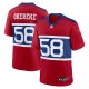 Men's New York Giants #58 Bobby Okereke Nike Century Red Alternate Player Game Jersey