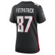 Women's John FitzPatrick Atlanta Falcons Nike Black Game Player Jersey