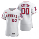 Los Angeles Angels Custom Men's Nike White 2020 Jersey