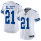 Nike Dallas Cowboys #21 Ezekiel Elliott White Women's Stitched NFL Vapor Untouchable Limited Jersey