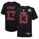 #13 Brock Purdy San Francisco 49ers Nike Youth Super Bowl LVIII Patch Carbon Fashion Limited Jersey Black