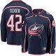 Men's Columbus Blue Jackets Alexandre Texier Fanatics Navy Home Breakaway Player Jersey