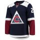 Men's Colorado Avalanche Nathan MacKinnon adidas Navy Alternate Primegreen Player Jersey