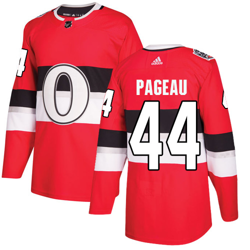 Adidas Ottawa Senators #44 Jean-Gabriel Pageau Red 2017 100 Classic Stitched NHL Jersey