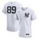 Men's New York Yankees Jasson Dominguez Nike White Home Elite Player Jersey