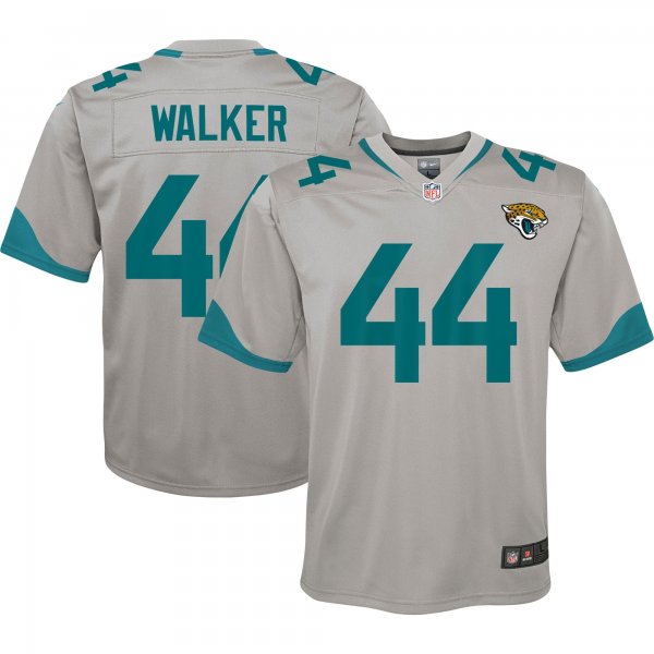 Youth Jacksonville Jaguars Travon Walker Nike Silver Inverted Game Jersey