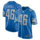 Men's Detroit Lions #46 Jack Campbell Nike Blue 2023 NFL Draft First Round Pick Limited Jersey