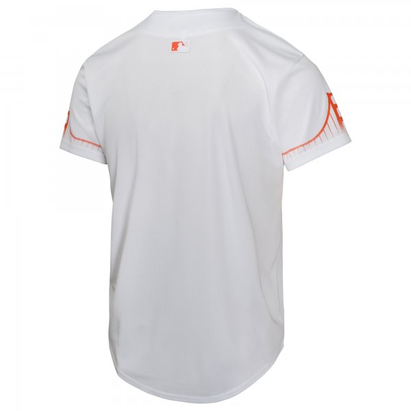 Youth San Francisco Giants  Nike White City Connect Limited Jersey