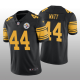 Men's Pittsburgh Steelers #44 Derek Watt Black Limited Jersey