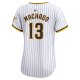 Women's San Diego Padres Manny Machado Nike White Home Limited Player Jersey