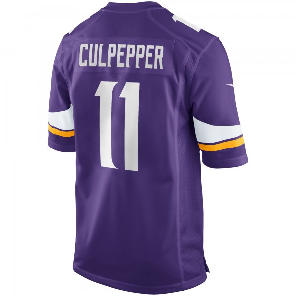 Men's Minnesota Vikings Daunte Culpepper Nike Purple Game Retired Player Jersey