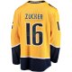 Men's Nashville Predators Jason Zucker Fanatics Gold  Premier Breakaway Player Jersey