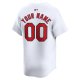 Youth St. Louis Cardinals Nike White Home Limited Custom Jersey