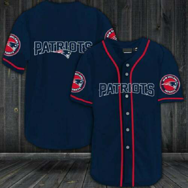 New England Patriots NFL Stitched Fashion Baseball Legend Jersey