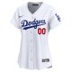 Women's Los Angeles Dodgers Nike White Home Limited Custom Jersey