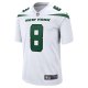 Men's New York Jets Aaron Rodgers Nike White Game Jersey