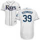 Tampa Bay Rays #39 Kevin Kiermaier White Flexbase Collection Stitched MLB Jersey