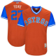 Houston Astros #27 Jose Altuve Orange "Tuve" Players Weekend Stitched MLB Jersey