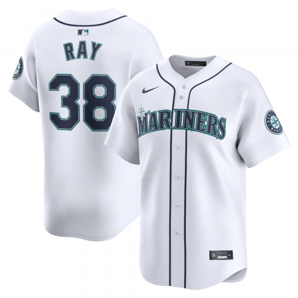 Men's Seattle Mariners Robbie Ray Nike White Home Limited Player Jersey