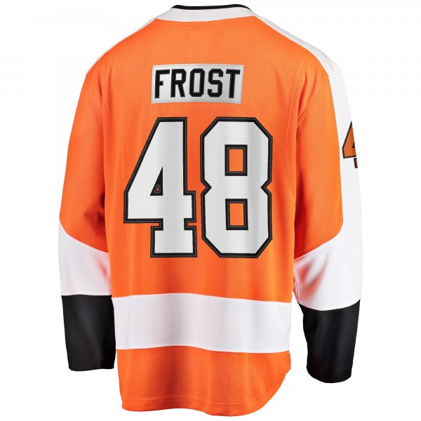 Men's Philadelphia Flyers Morgan Frost Fanatics Orange Breakaway Player Jersey