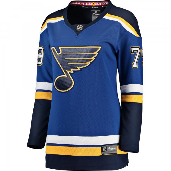 Women's St. Louis Blues Sammy Blais Fanatics Blue Home Breakaway Jersey