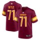 Men's Washington Commanders Andrew Wylie Nike Burgundy Game Player Jersey