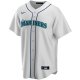 Men's Seattle Mariners Nike White Home Replica Custom Jersey