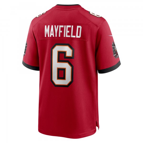 Men's Tampa Bay Buccaneers Baker Mayfield Nike Red Team Game Jersey