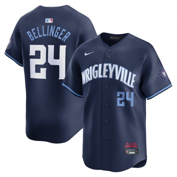 Men's Chicago Cubs Cody Bellinger Nike Navy City Connect Limited Player Jersey